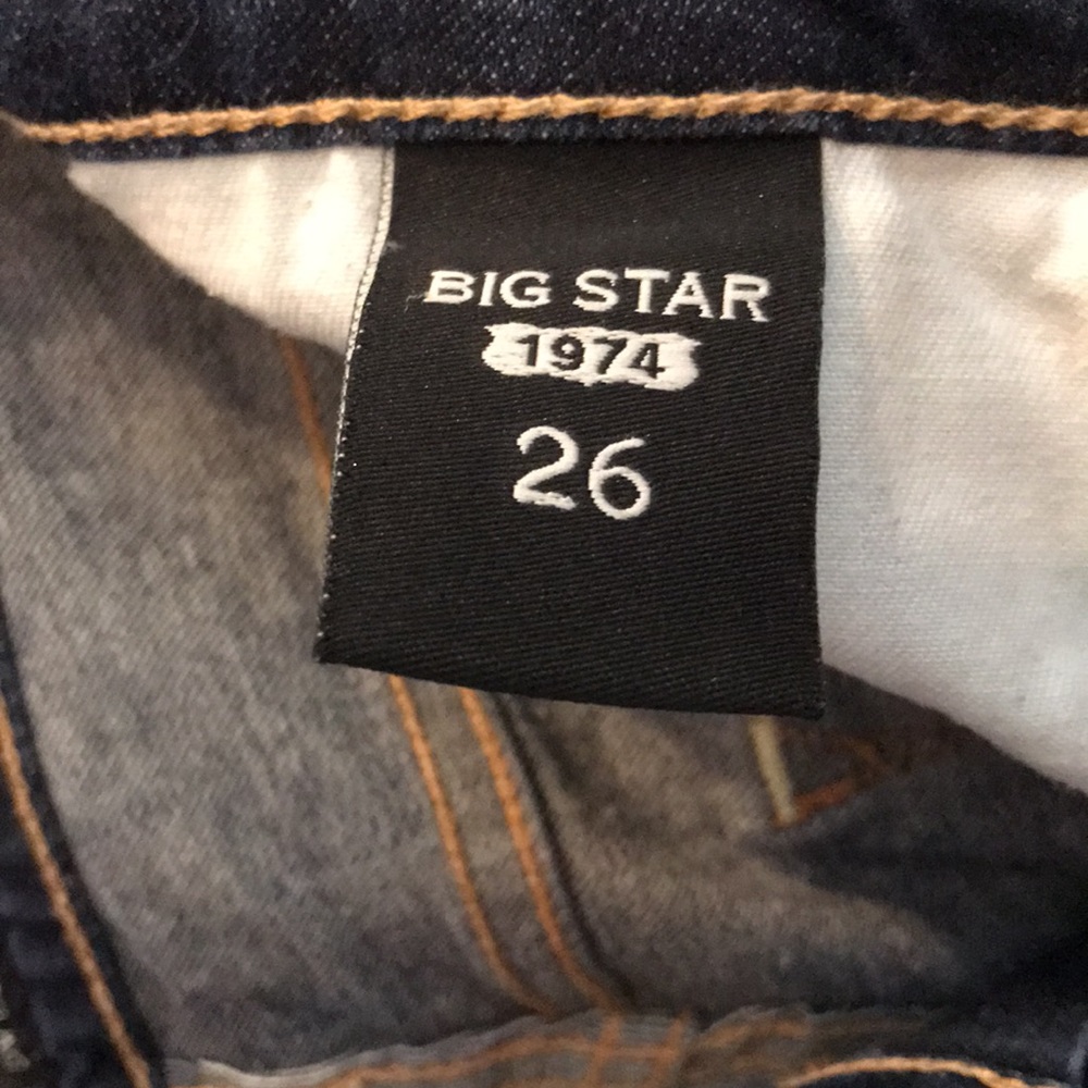 Jeans-Big Star Remy, Low Rise Ankle Crops - Picture 3 of 7